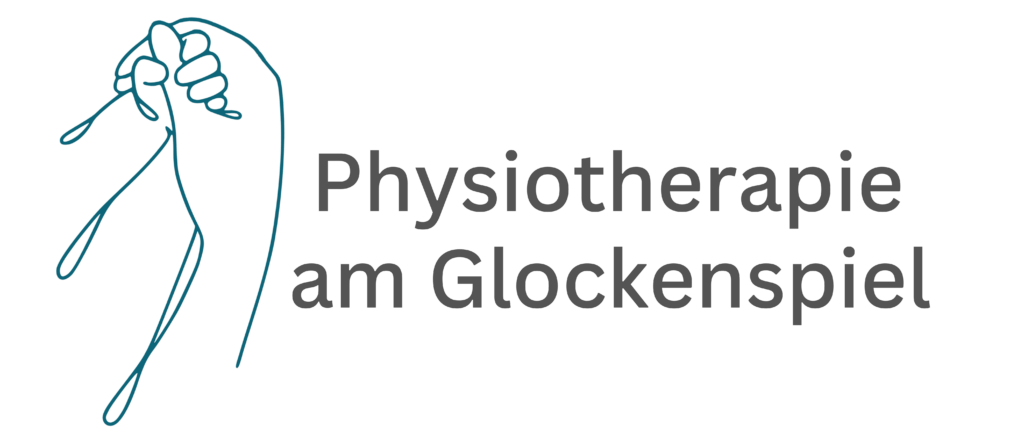 Physiotherapie am Glockenspiel - Logo mit Text
